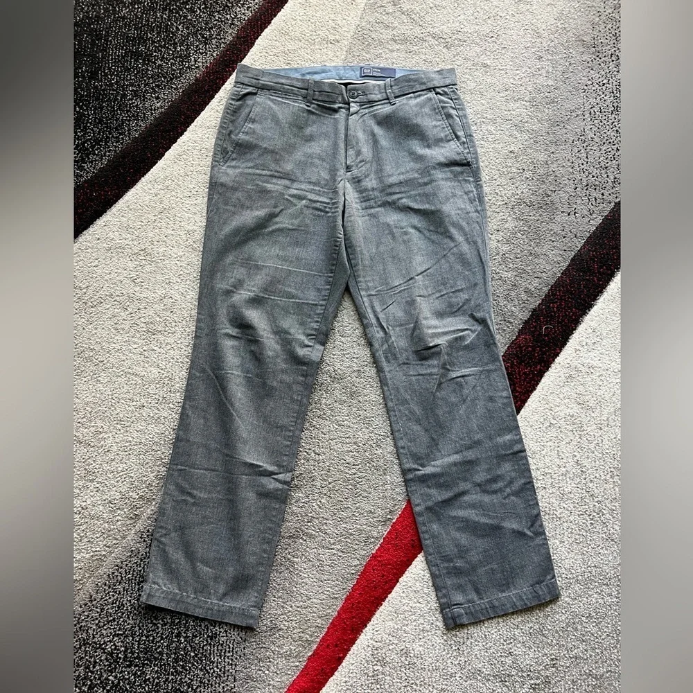 Gap Gray Straight Leg Business Casual Pants Bundle